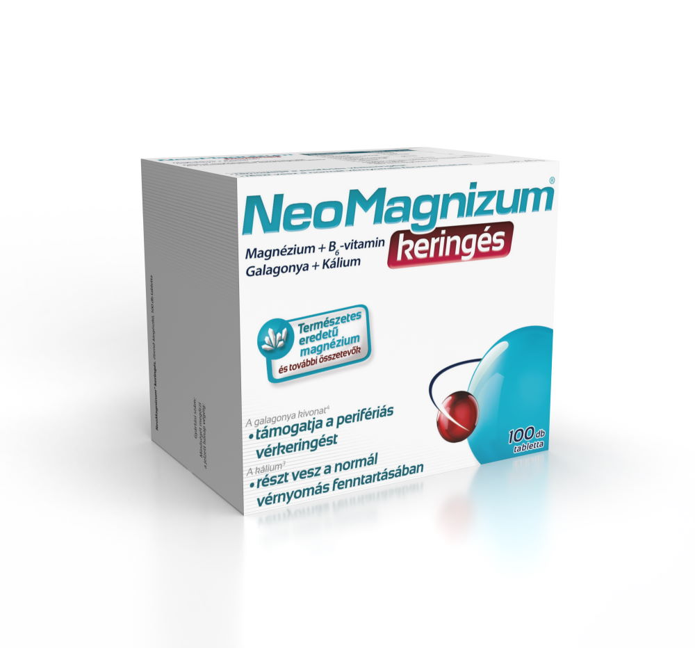 NeoMagnizum keringés tabletta 100db