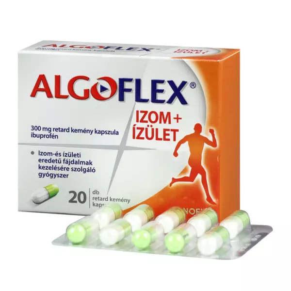 Algoflex Izom+ízület 300 mg retard kemény kapszula 20x
