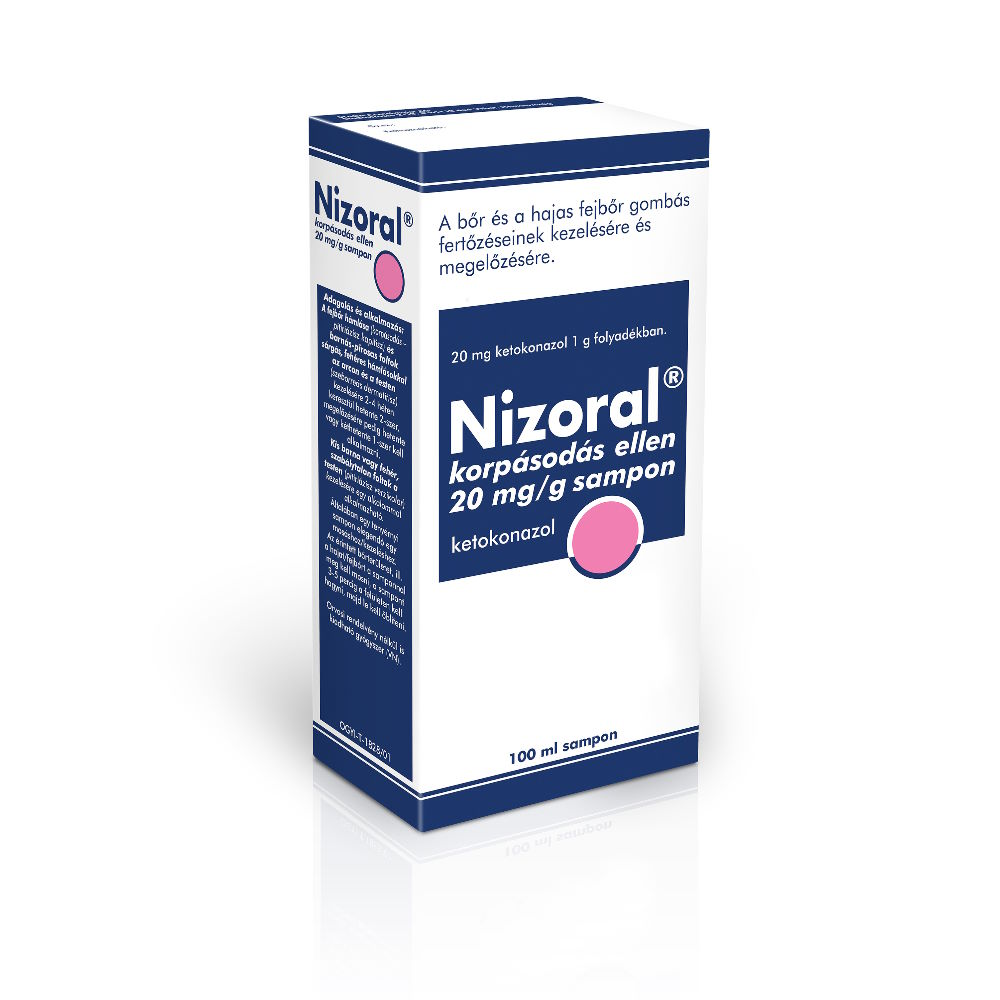 Nizoral 20 mg/g sampon korpásodás ellen 100ml