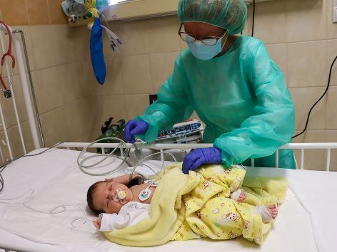 Dórika az első kiszűrt SMA-s csecsemő, aki megkapta a génterápiát